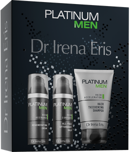 Dr Irena Eris PLATINUM MEN Set 125 ml + 50 ml + 50 ml